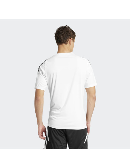 CAMISETA TRASPIRABLE DE ADIDAS BLANCO NEGRO