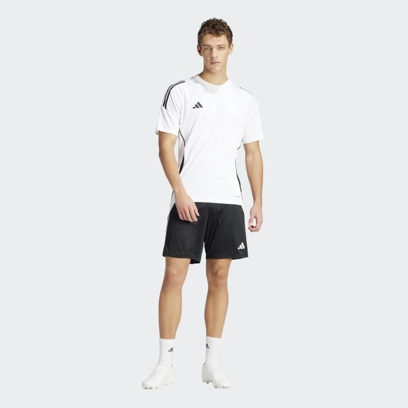 CAMISETA TRASPIRABLE DE ADIDAS BLANCO NEGRO