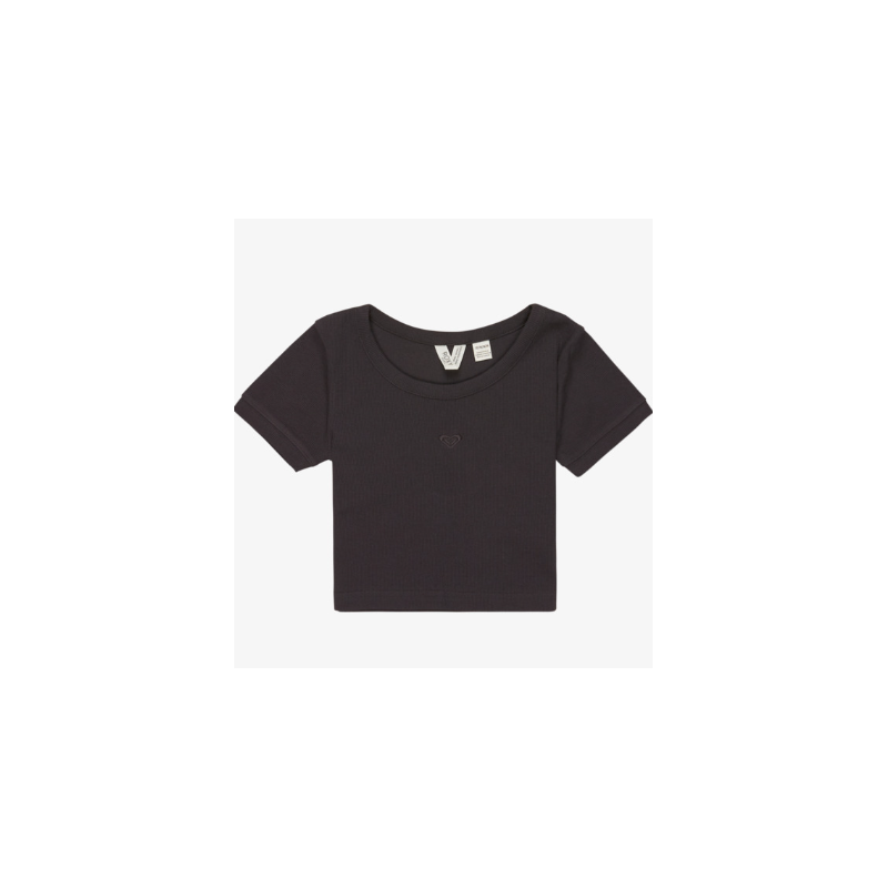 CAMISETA MANGA CORTA ROXY NEGRO