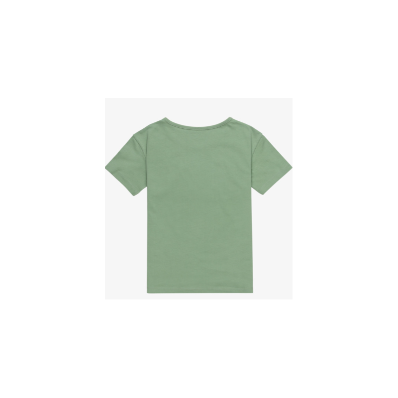 CAMISETA MANGA CORTA PALMERAS NIÑA ROXY COLOR VERDE