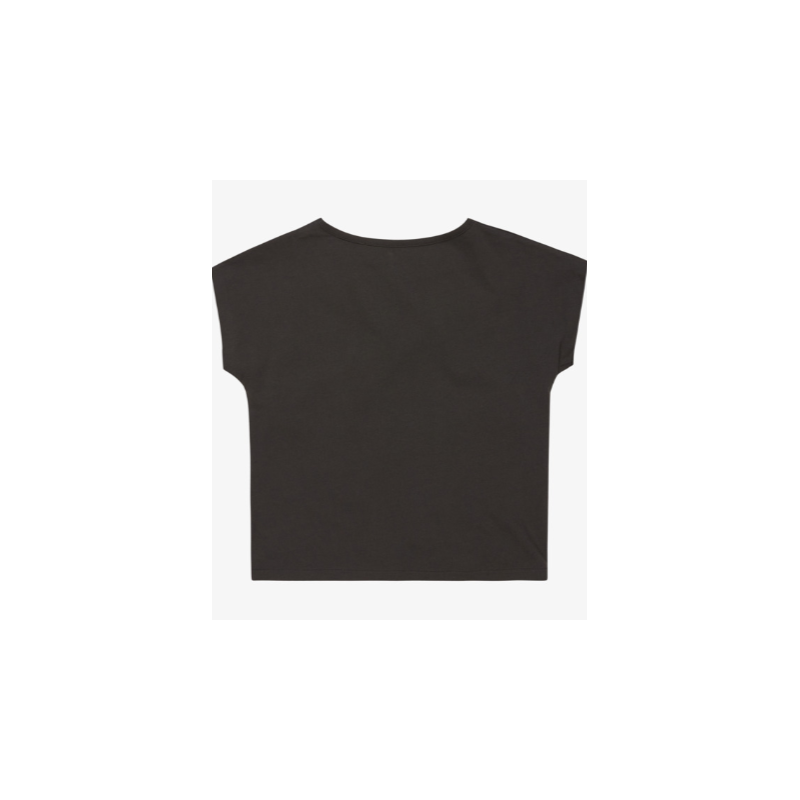 CAMISETA MANGA CORTA CONCHAS NIÑA ROXY COLOR NEGRO