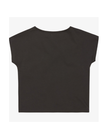 CAMISETA MANGA CORTA CONCHAS NIÑA ROXY COLOR NEGRO