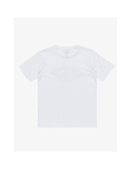 CAMISETA NIÑO LOGO PECHO QUILKSILVER COLOR BLANCO