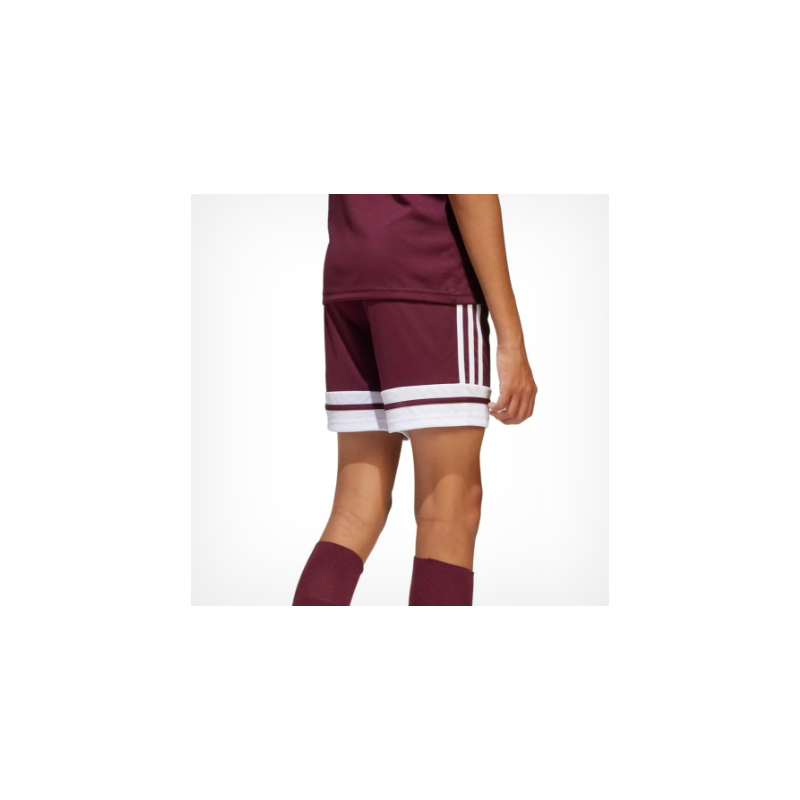 SHORT FINO NIÑO ADIDAS COLOR GRANATE