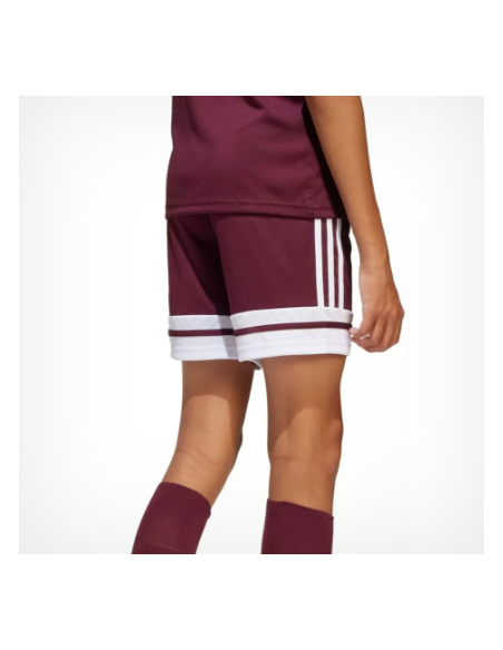 SHORT FINO NIÑO ADIDAS COLOR GRANATE