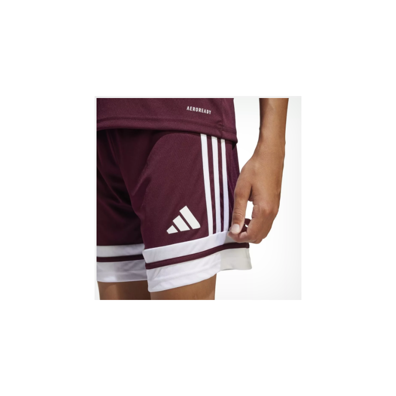 SHORT FINO NIÑO ADIDAS COLOR GRANATE