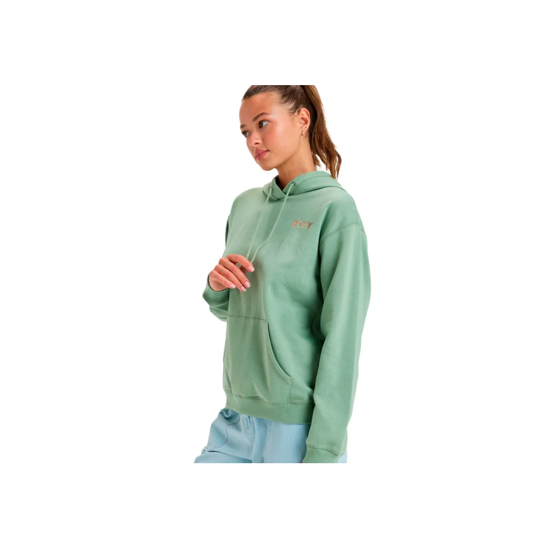 SUDADERA BASIC ROXY COLOR VERDE