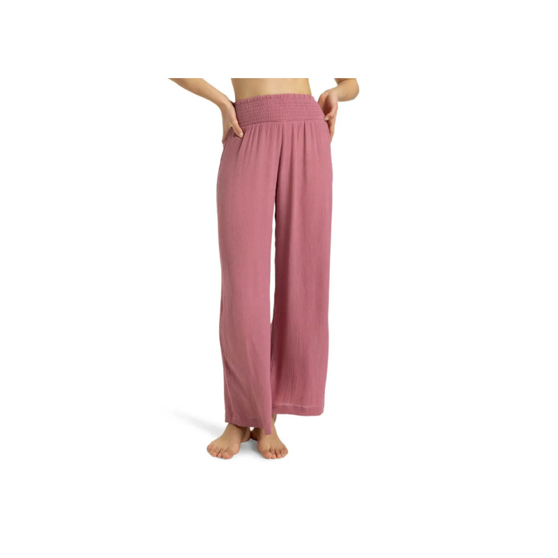 PANTALON VERANO GOMA ROXY COLOR ROSA