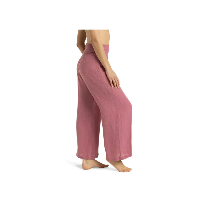 PANTALON VERANO GOMA ROXY COLOR ROSA