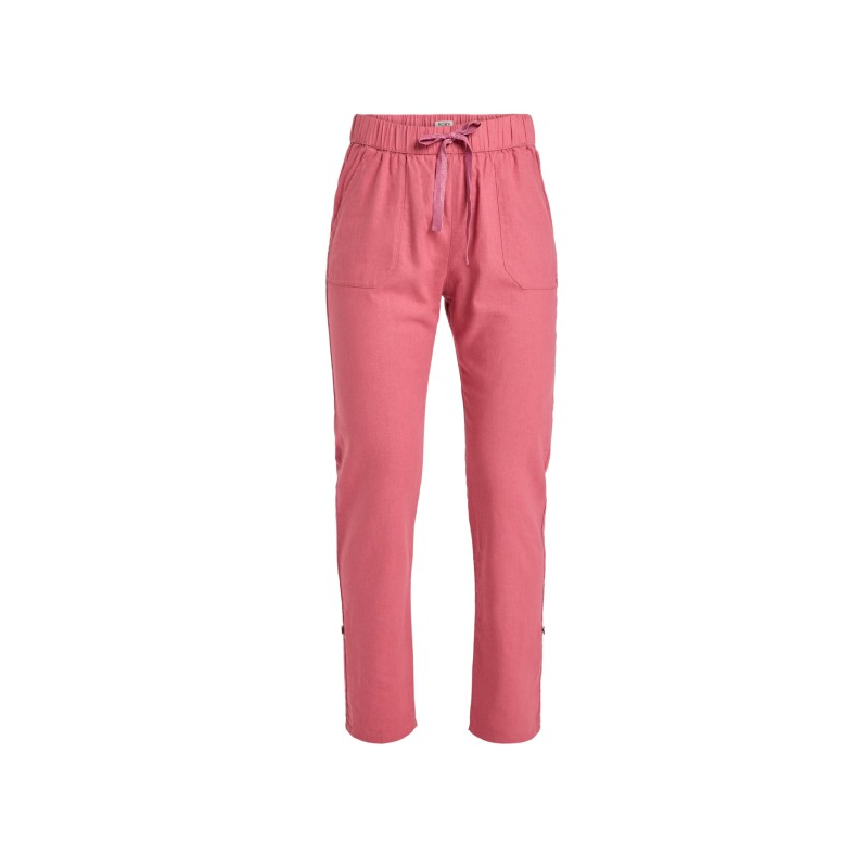 PANTALON LINO ROXY COLOR ROSA