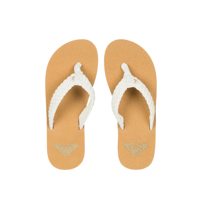 CHANCLA DEDO ROXY COLOR BLANCO