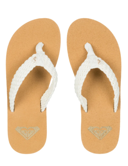 CHANCLA DEDO ROXY COLOR BLANCO