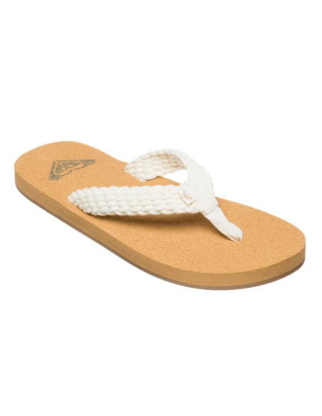 CHANCLA DEDO ROXY COLOR BLANCO