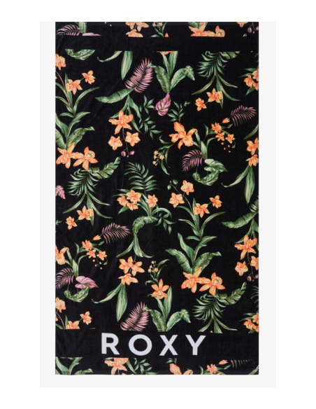 TOALLA ESTAMPADA ROXY COLOR NEGRO