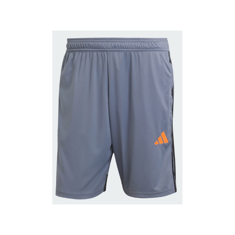 PANTALON CORTO TRES RALLAS CLASIC COLOR GRIS