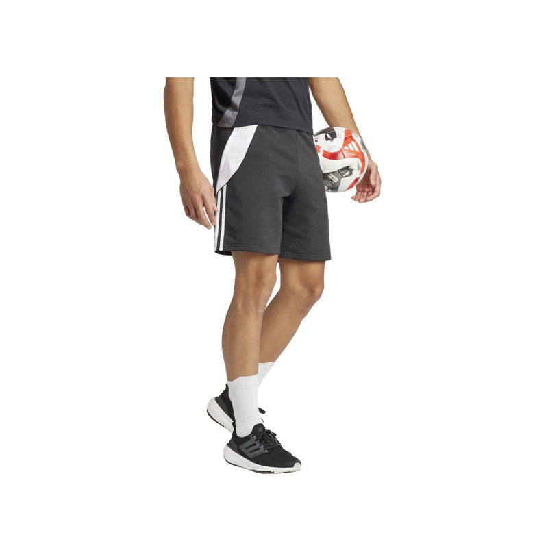 BERMUDA ALGODON ADIDAS NEGRO COLOR BLANCO