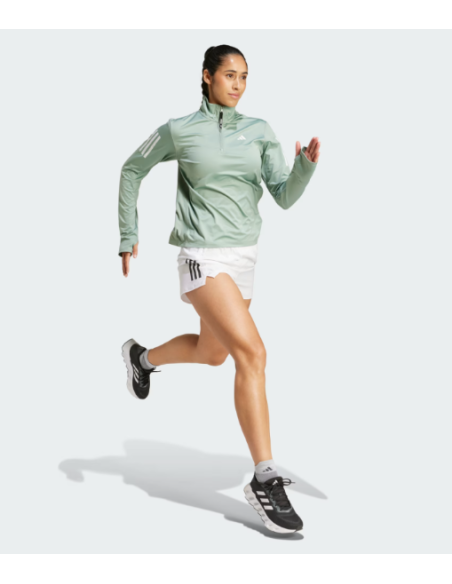 SUDADERA CREMALLERA ADIDAS COLOR VERDE
