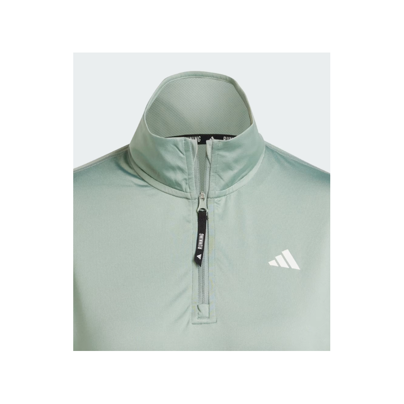 SUDADERA CREMALLERA ADIDAS COLOR VERDE