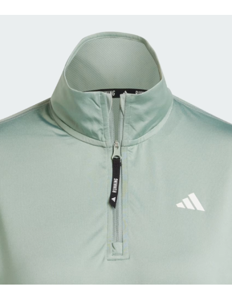 SUDADERA CREMALLERA ADIDAS COLOR VERDE
