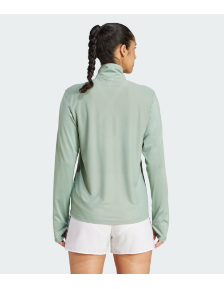 SUDADERA CREMALLERA ADIDAS COLOR VERDE