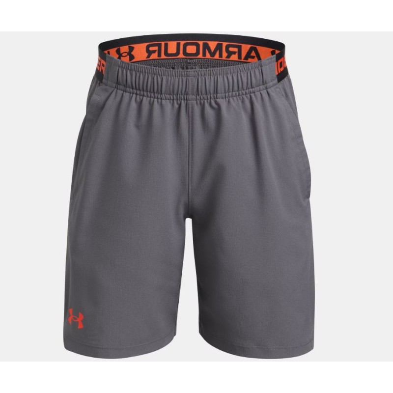 BERMUDA NIÑO GOMA UNDER ARMOUR COLOR GRIS