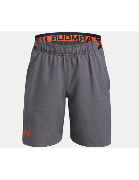 BERMUDA NIÑO GOMA UNDER ARMOUR COLOR GRIS