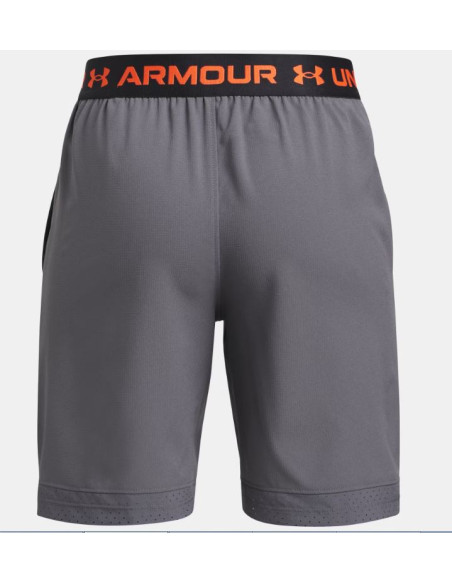 BERMUDA NIÑO GOMA UNDER ARMOUR COLOR GRIS
