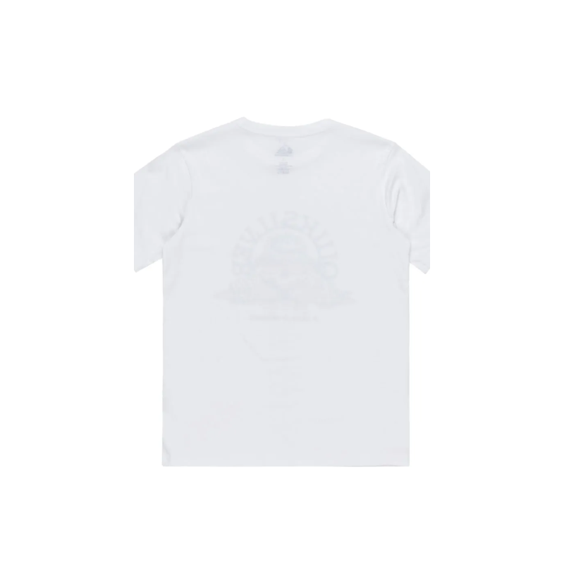 CAMISETA MANGA CORTA NIÑO CALABERA QUICKSILVER COLOR BLANCO