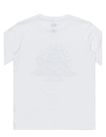 CAMISETA MANGA CORTA NIÑO CALABERA QUICKSILVER COLOR BLANCO