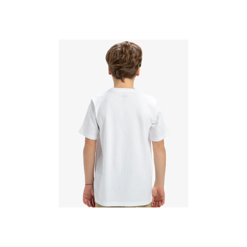 CAMISETA MANGA CORTA NIÑO CALABERA QUICKSILVER COLOR BLANCO