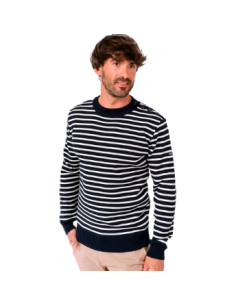 JERSEY PUNTO RALLAS BATELA COLOR NEGRO