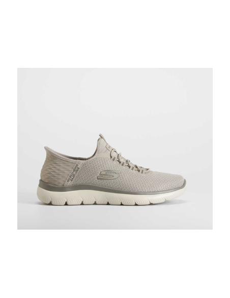 ZAPATILLA SKECHERS SLIP INS COLOR BEIGE