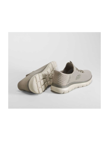 ZAPATILLA SKECHERS SLIP INS COLOR BEIGE