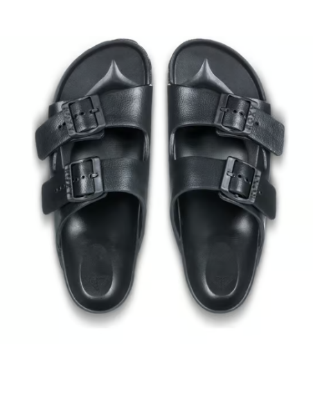 SANDALIAS TIPO BIRKISTON ROXY COLOR NEGRO
