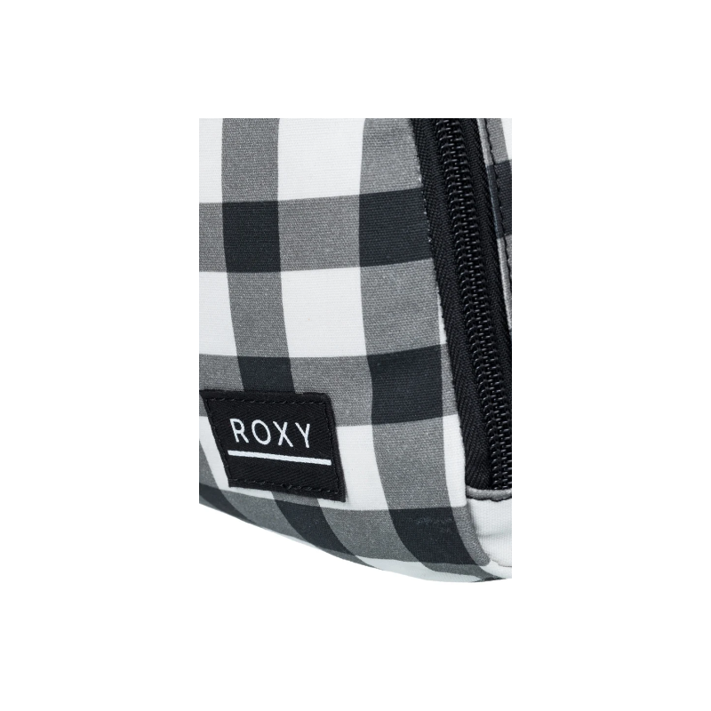 MOCHILA CUADRADOS ROXY COLOR NEGRO