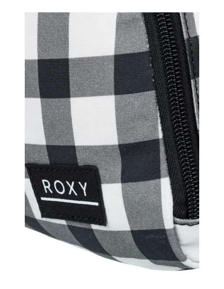 MOCHILA CUADRADOS ROXY COLOR NEGRO
