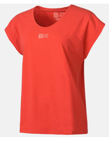 CAMISETA CORTA GLENWOOD COLOR ROJO