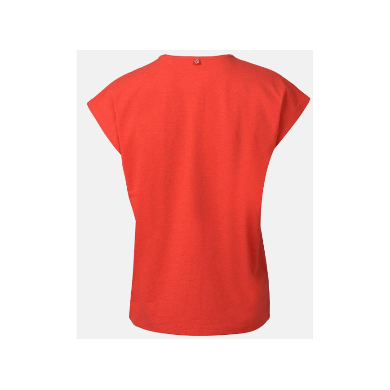 CAMISETA CORTA GLENWOOD COLOR ROJO
