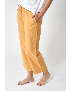 PANTALON LINO BATELA COLOR BEIGE