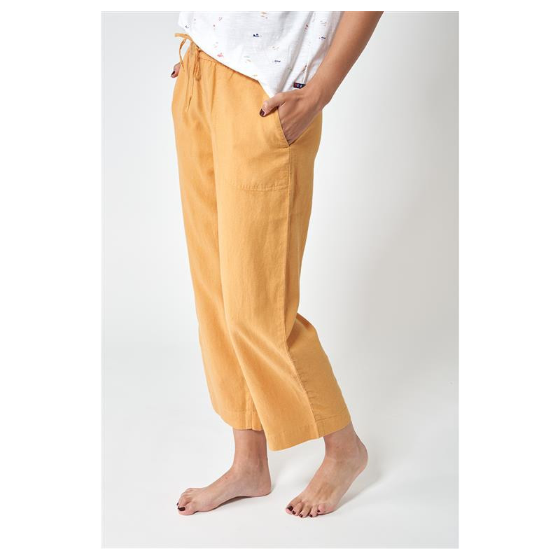 PANTALON LINO BATELA COLOR BEIGE