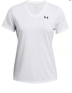 CAMISETA UNDER ARMOUR COOLMAX COLOR BLANCO