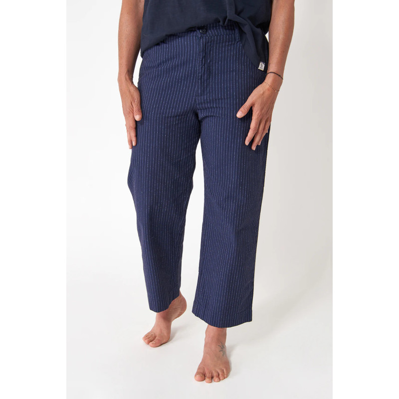 PANTALON RAYITA BATELA MARINO