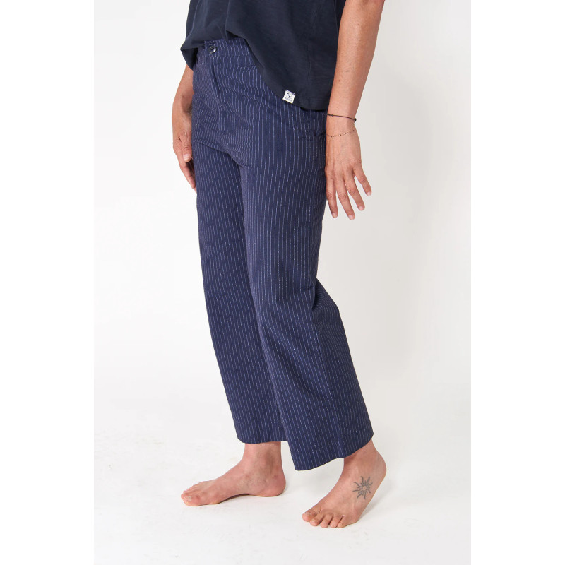PANTALON RAYITA BATELA MARINO