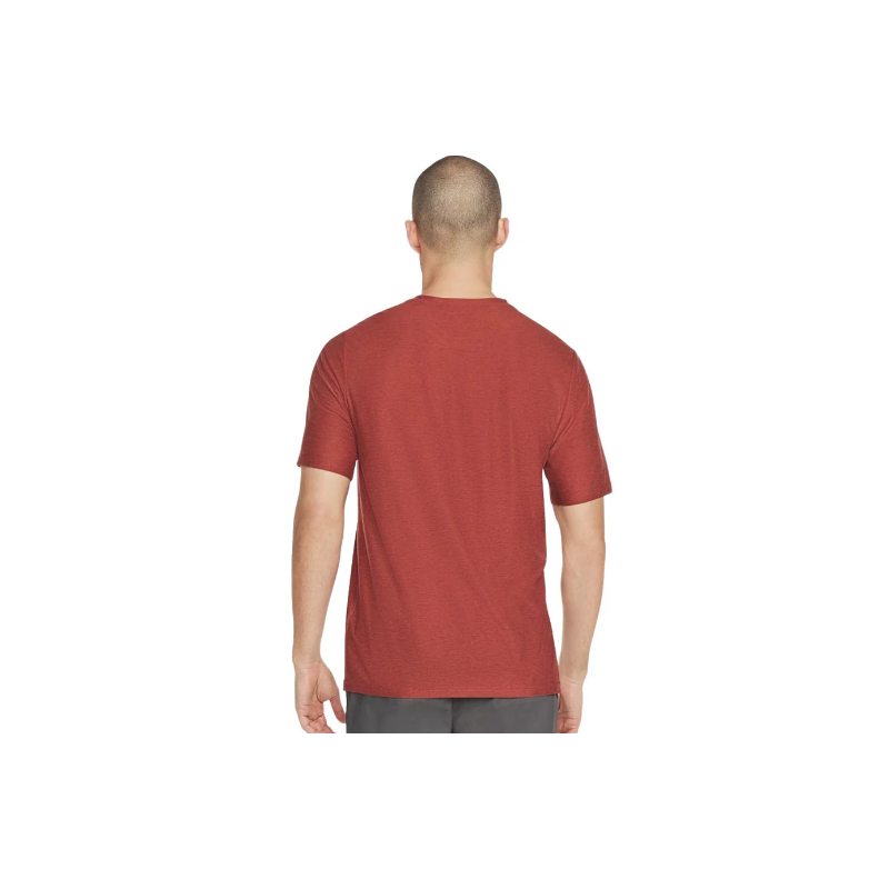 CAMISETA CORTA SKECHERS COLOR GRANATE
