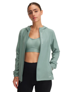 CHAQUETA ELASTICA UNDER ARMOUR COLOR AGUA