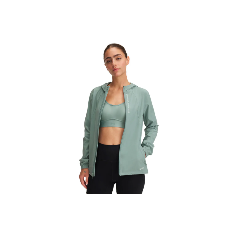 CHAQUETA ELASTICA UNDER ARMOUR COLOR AGUA
