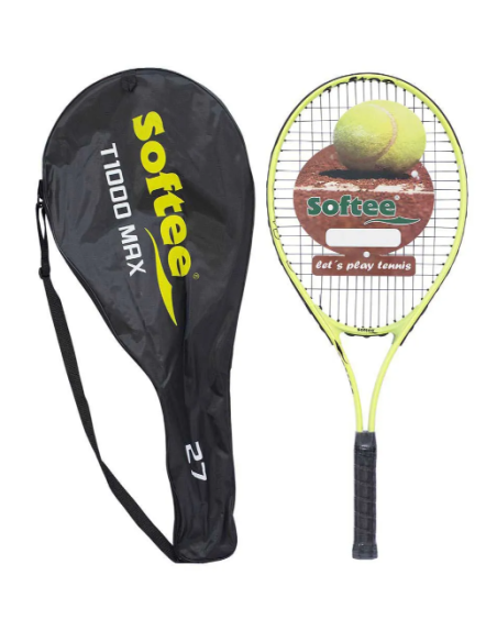 RAQUETA TENIS MAX27 DETALL SPORT COLOR AMARILLO