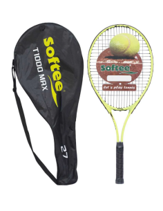 RAQUETA TENIS MAX25 DETALL SPORT COLOR AMARILLO 2