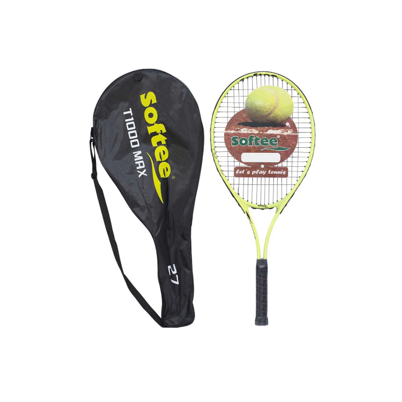 RAQUETA TENIS MAX25 DETALL SPORT COLOR AMARILLO