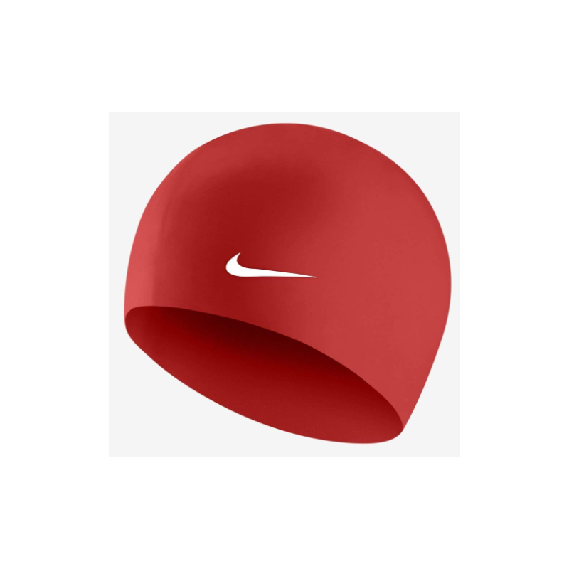 GORRO SILICONA NIKE COLOR ROJO
